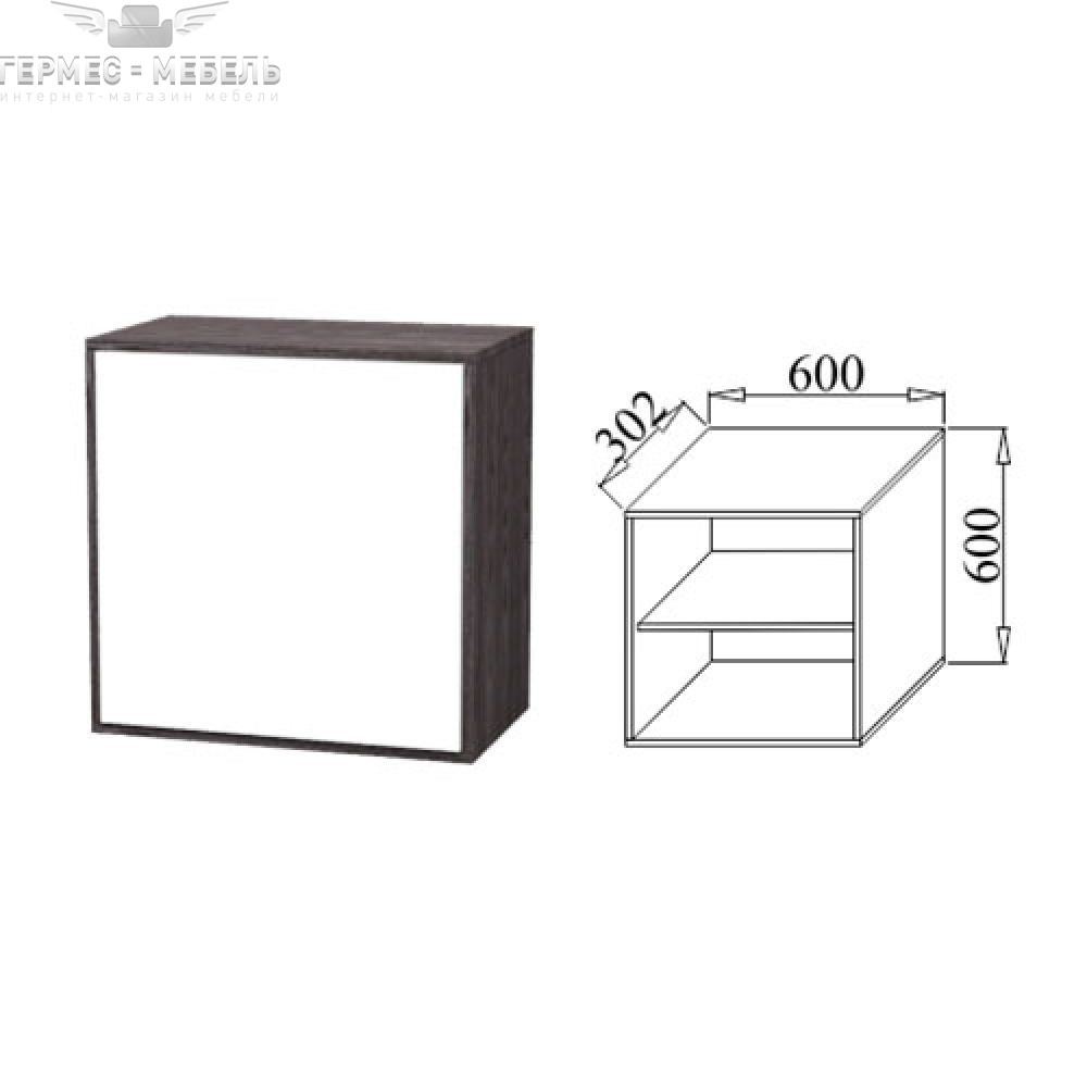 Шкаф навесной КО-6 Куб