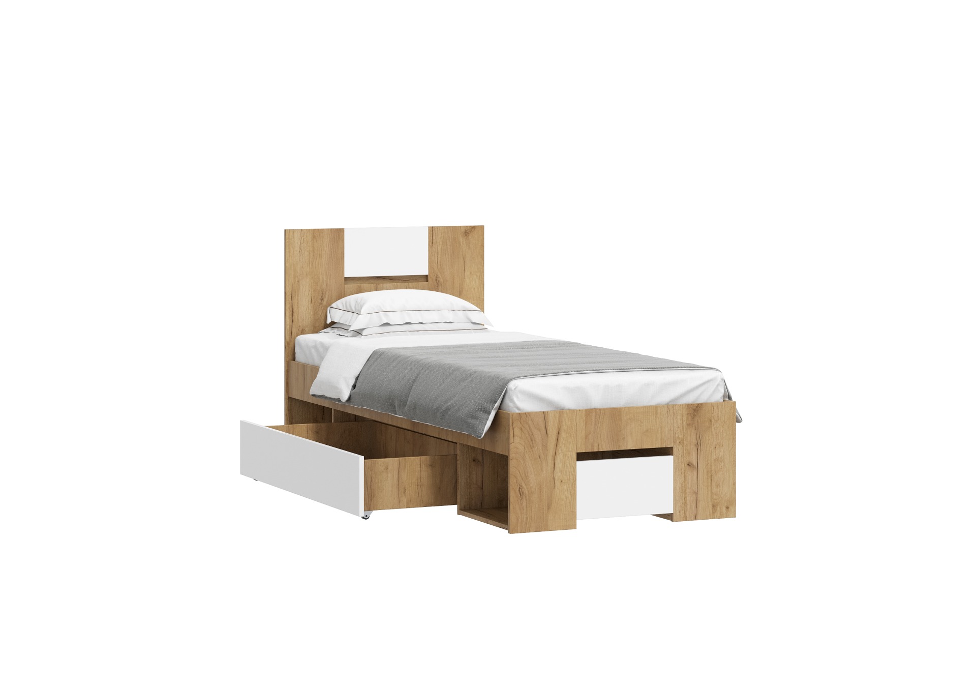 Кровать с ящиком КР-063 Ламия (Стендмебель)