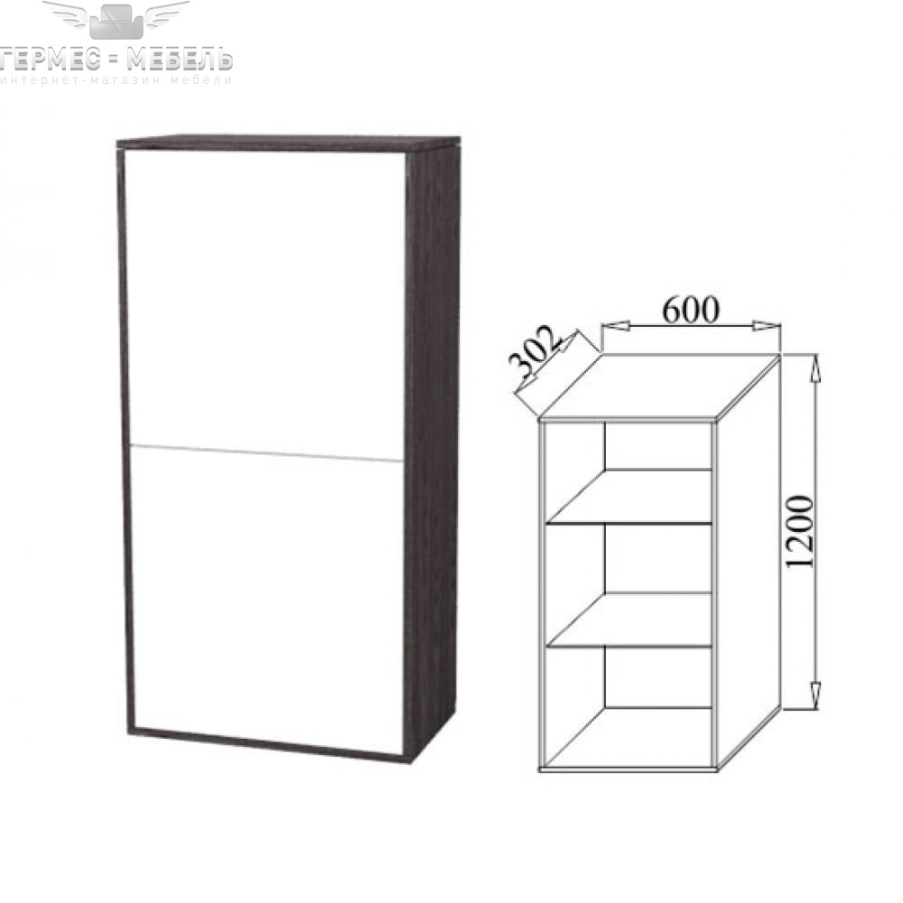 Шкаф навесной КО-5 Куб